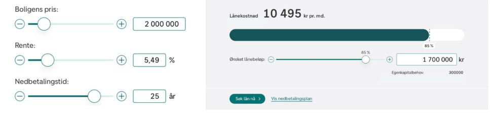 Lånekalkulator